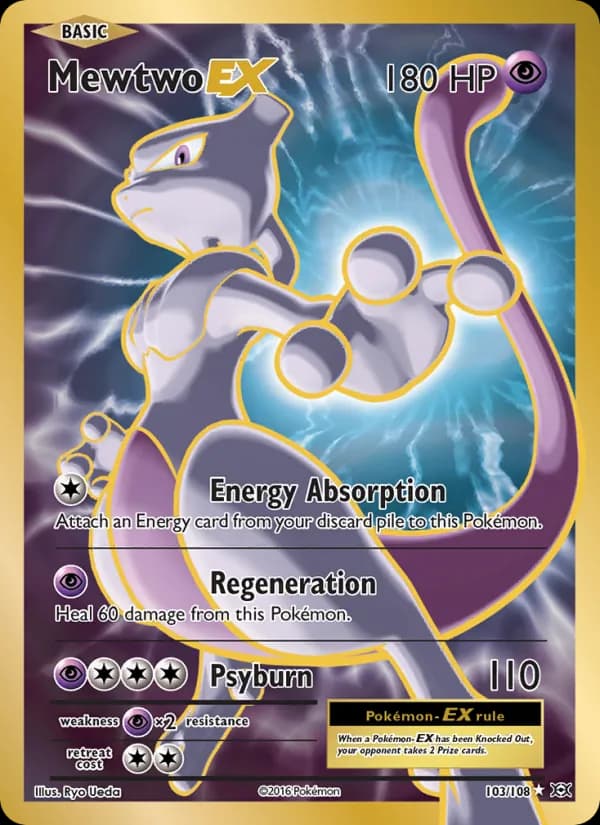 Mewtwo EX — Evolutions, Ultra Rare