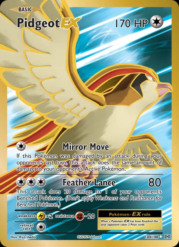 Pidgeot EX — Evolutions, Ultra Rare