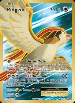 Pidgeot EX — Evolutions — Ultra Rare