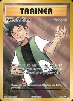 Brock's Grit — Evolutions — Ultra Rare