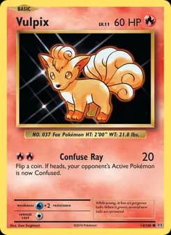 Vulpix — Evolutions — Common