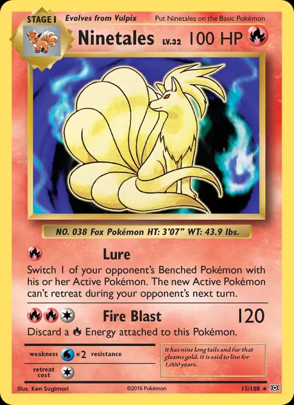 Ninetales — Evolutions, Rare
