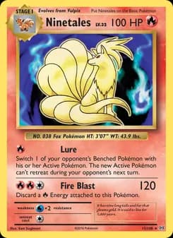 Ninetales — Evolutions — Rare
