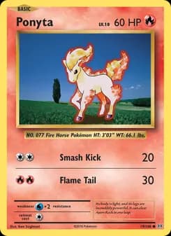 Ponyta — Evolutions — Common