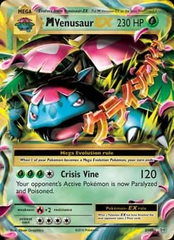 M Venusaur EX — Evolutions — Ultra Rare