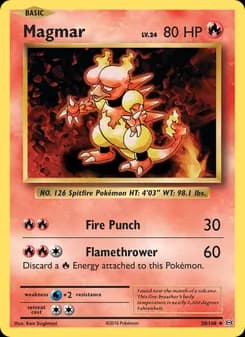 Magmar — Evolutions — Uncommon