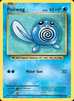 Poliwag — Evolutions — Common