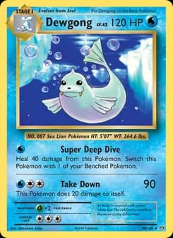 Dewgong — Evolutions — Rare