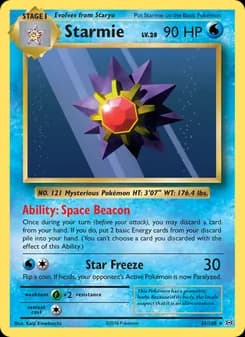 Starmie — Evolutions — Rare