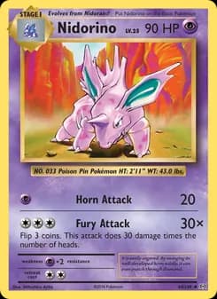 Nidorino — Evolutions — Uncommon