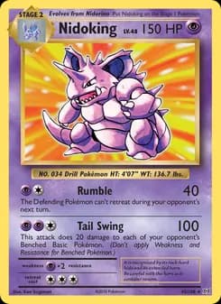Nidoking — Evolutions — Rare