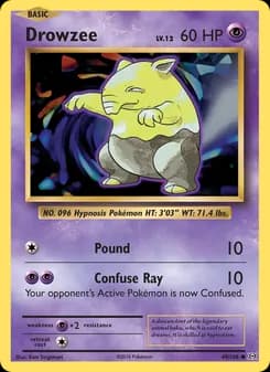 Drowzee — Evolutions — Common