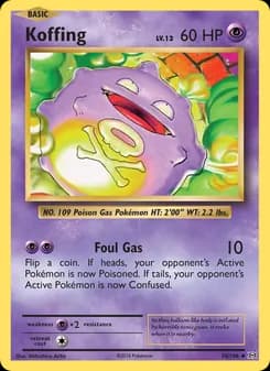 Koffing — Evolutions — Uncommon