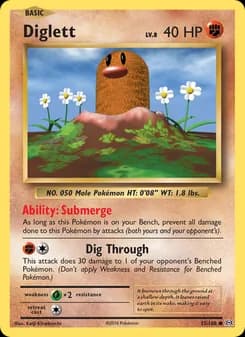Diglett — Evolutions — Common