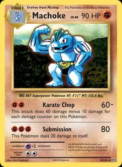 Machoke — Evolutions — Uncommon