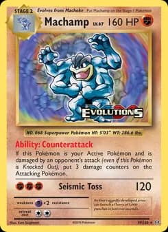 Machamp — Evolutions — Rare