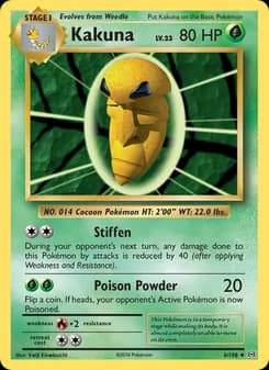 Kakuna — Evolutions — Uncommon