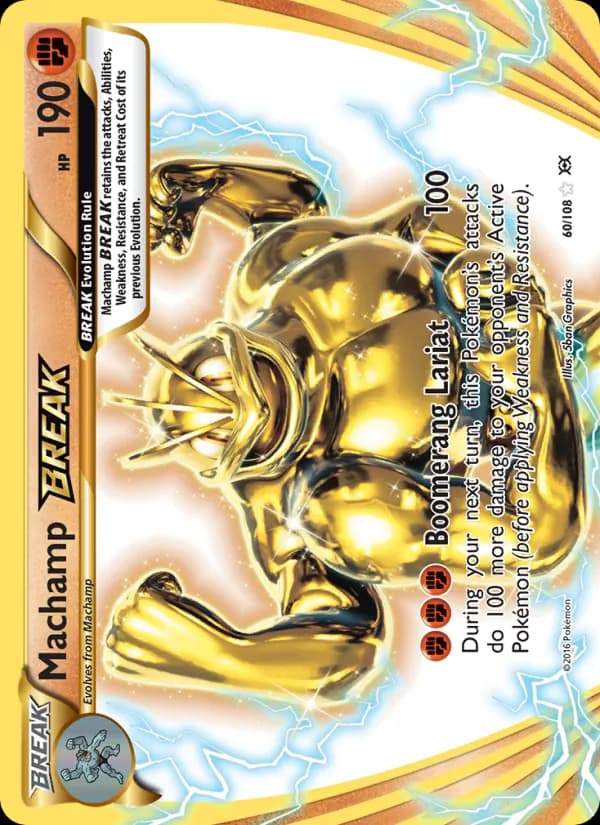 Machamp BREAK — Evolutions, Ultra Rare