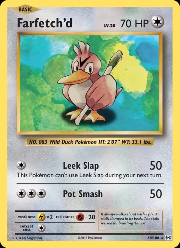 Farfetch'd — Evolutions, Rare
