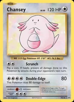 Chansey — Evolutions — Rare