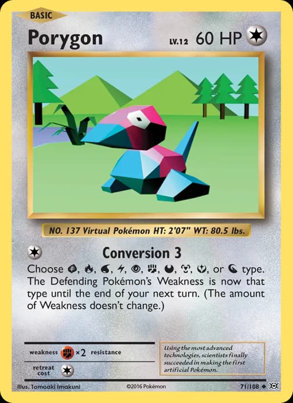 Porygon — Evolutions, Uncommon