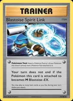 Blastoise Spirit Link — Evolutions — Uncommon