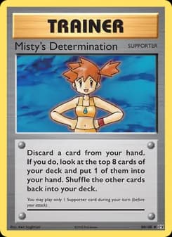 Misty's Determination — Evolutions — Uncommon