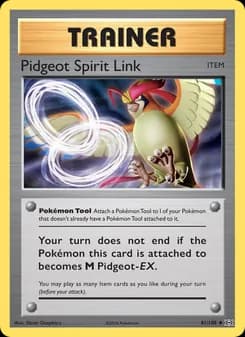 Pidgeot Spirit Link — Evolutions — Uncommon