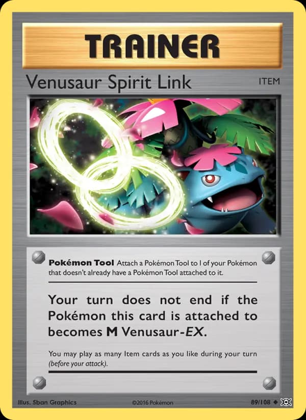 Venusaur Spirit Link — Evolutions, Uncommon
