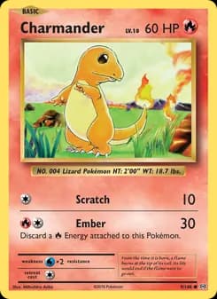 Charmander — Evolutions — Common