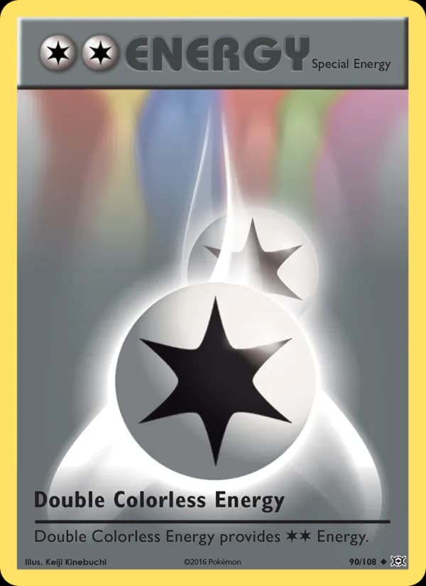 Double Colorless Energy — Evolutions, Uncommon