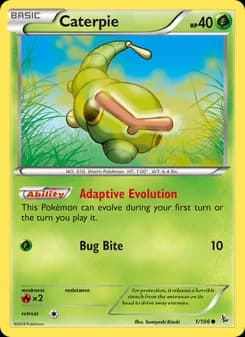 Caterpie — Flashfire — Common