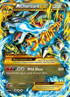 M Charizard EX — Flashfire — Secret Rare