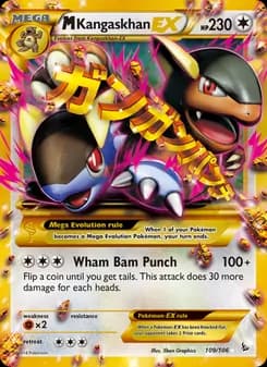 M Kangaskhan EX — Flashfire — Secret Rare