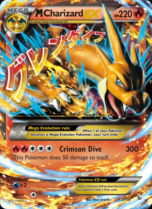 M Charizard EX — Flashfire, Ultra Rare