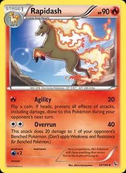 Rapidash — Flashfire — Uncommon