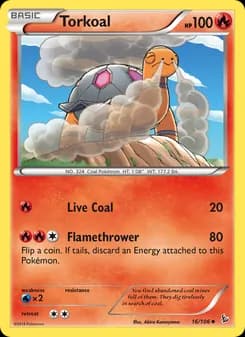 Torkoal — Flashfire — Uncommon