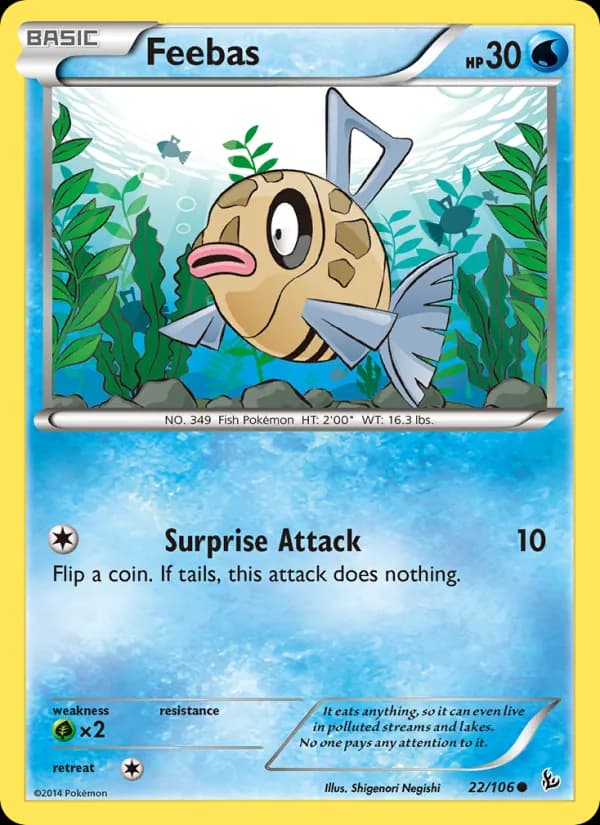 Feebas — Flashfire, Common