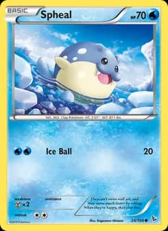 Spheal — Flashfire — Common