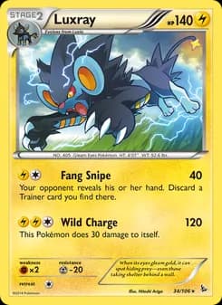 Luxray — Flashfire — Rare