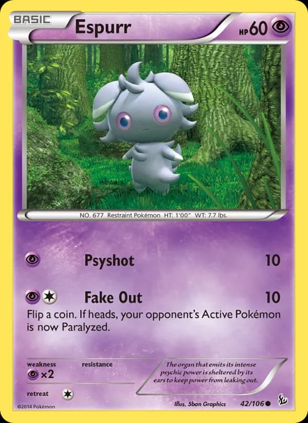 Espurr — Flashfire, Common
