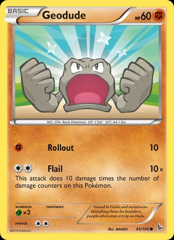 Geodude — Flashfire, Common