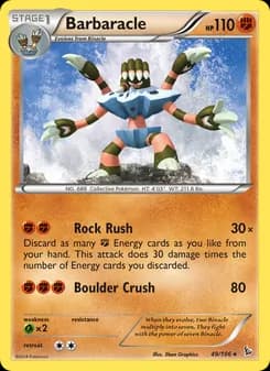 Barbaracle — Flashfire — Rare
