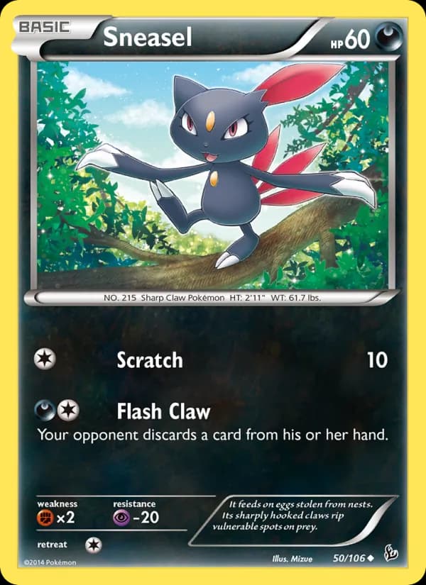 Sneasel — Flashfire, Uncommon