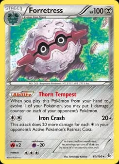 Forretress — Flashfire — Rare