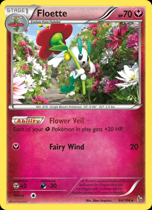 Floette — Flashfire, Rare
