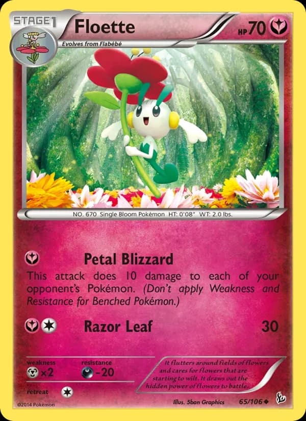 Floette — Flashfire, Uncommon