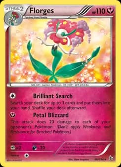 Florges — Flashfire — Rare
