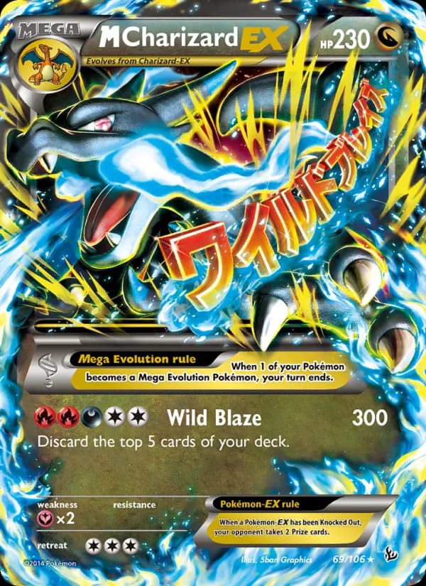 M Charizard EX — Flashfire, Ultra Rare