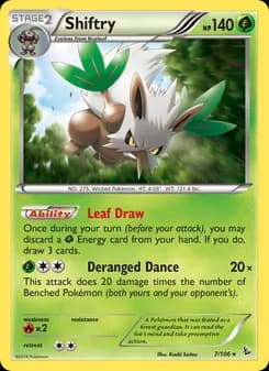 Shiftry — Flashfire — Rare